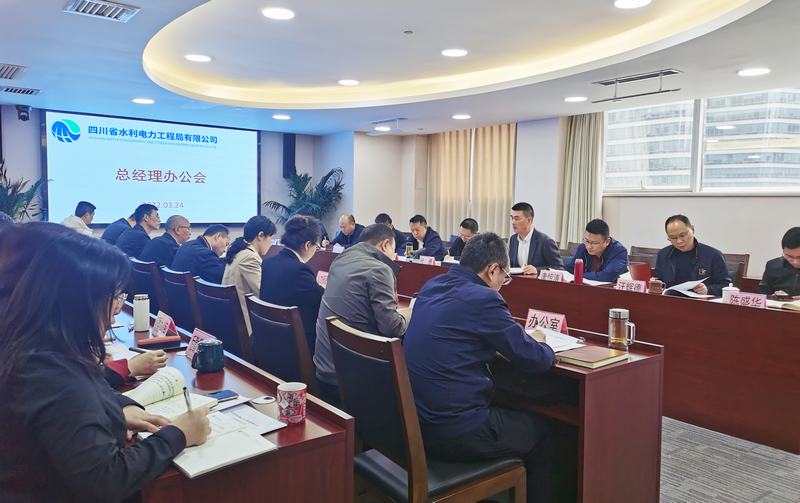 公司召開(kāi)總經(jīng)理辦公會(huì)總結(jié)第一季度工作安排近期工作任務(wù)