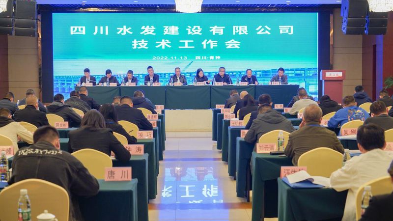 公司2022年技術工作會在青神順利召開