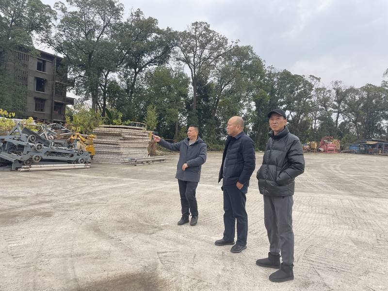 鄒世界帶隊對資陽片區開展節前安全檢查