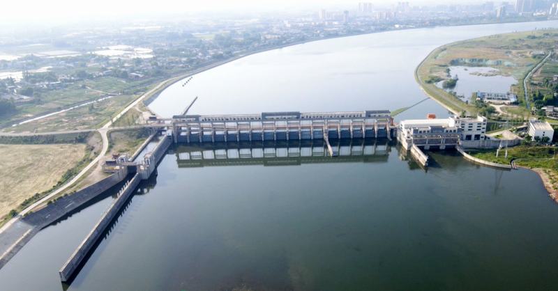 公司承建的虎渡溪航電樞紐工程順利通過交工驗收