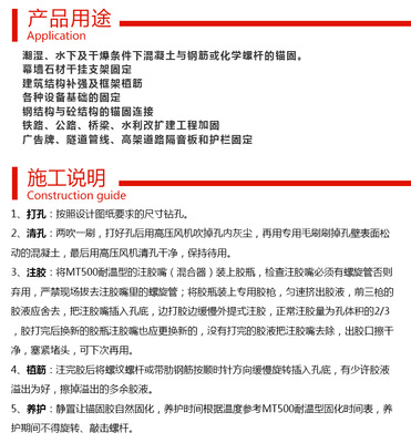 耐高溫植筋膠在房屋修繕中的應用——南京曼卡特的技術優勢
